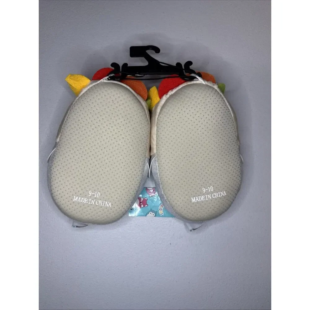 Squishmallows Kids Bernardo the Burrito Plush Slipper Girls Size 9/10